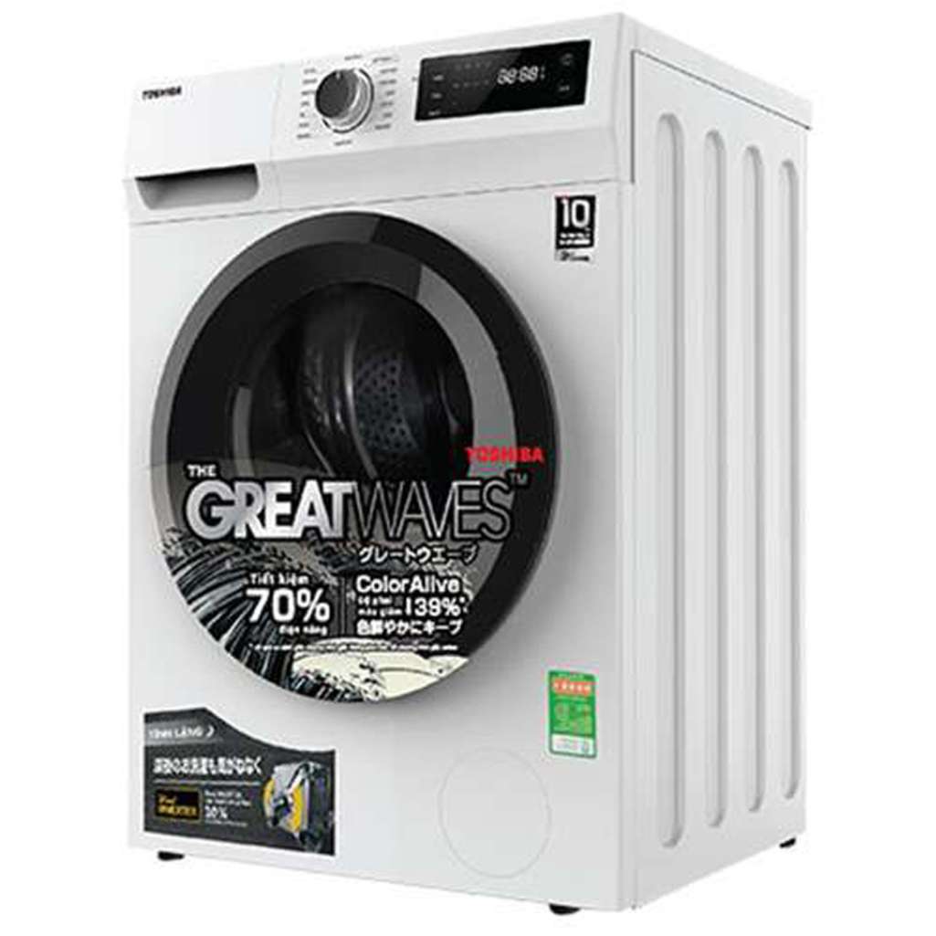 Máy giặt lồng ngang Toshiba TW-BK105S2V(WS) - Hàng chính hãng