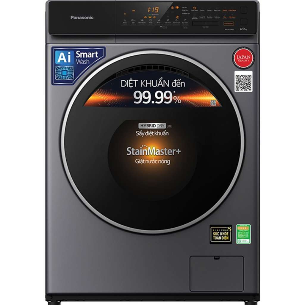 Máy giặt Panasonic inverter 9 kg NA-V90FA1LVT - Hàng chính hãng
