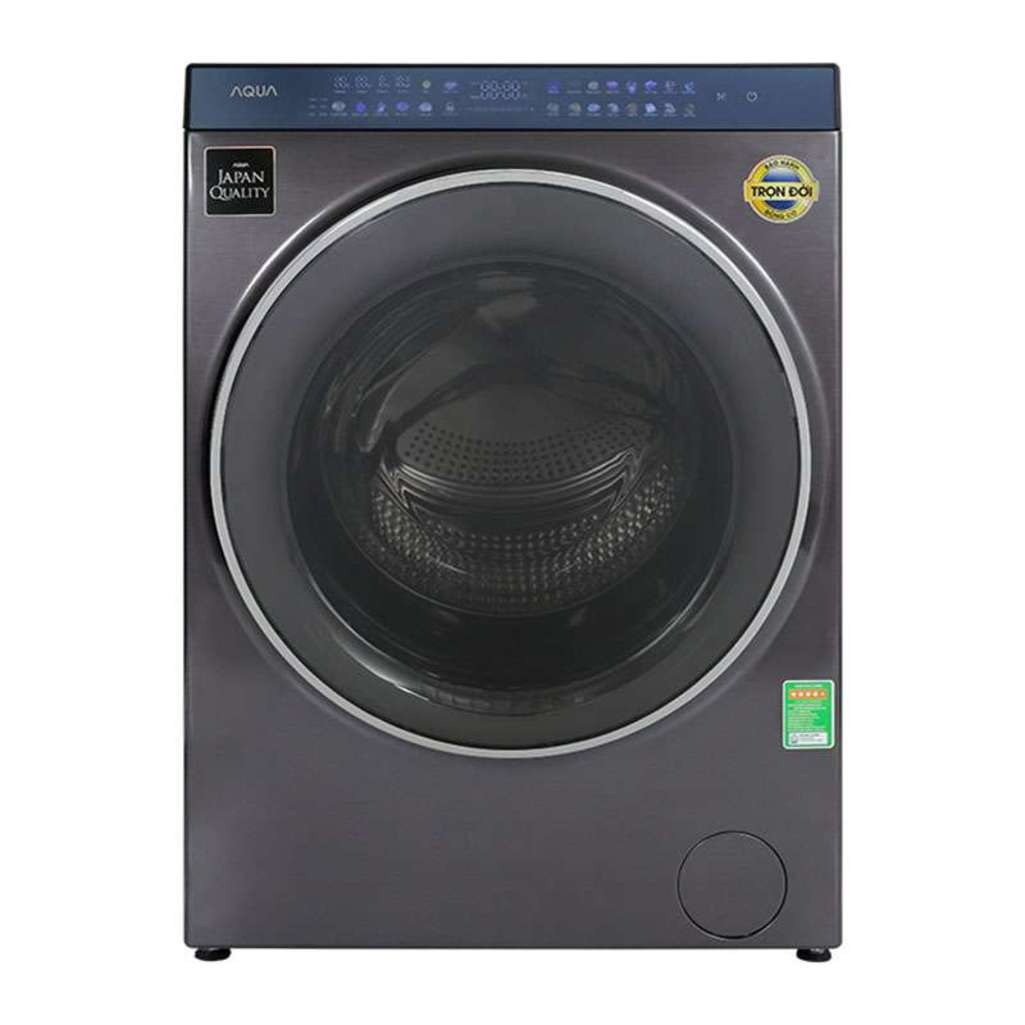 Máy giặt sấy Inverter giặt 15 kg - sấy 10 kg Aqua AQD-DH1500G.PP - Hàng chính hãng