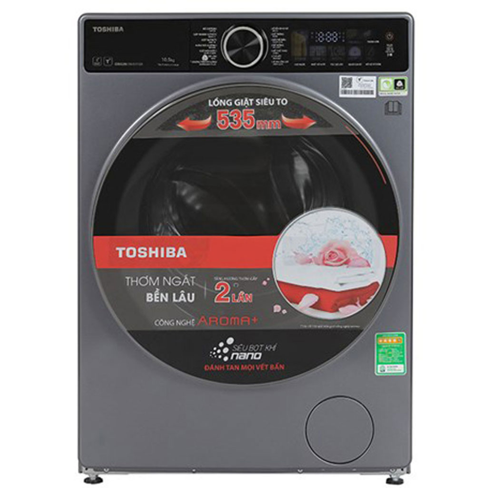 Máy giặt Toshiba Inverter 10.5 kg TW-T25BZU115MWV(MG) - Hàng chính hãng