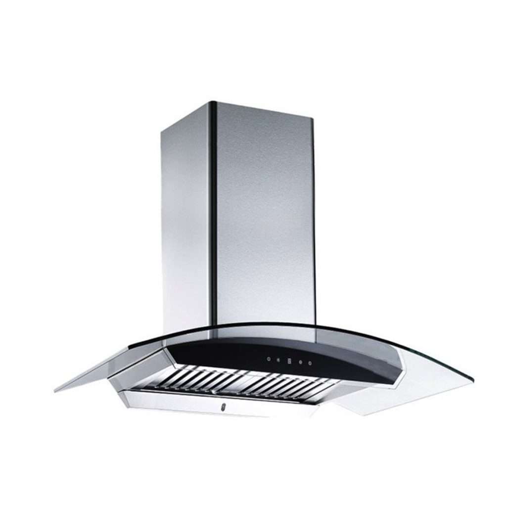 Máy hút khói khử mùi kính cong Binova BI-58-GT-09 - Hàng chính hãng
