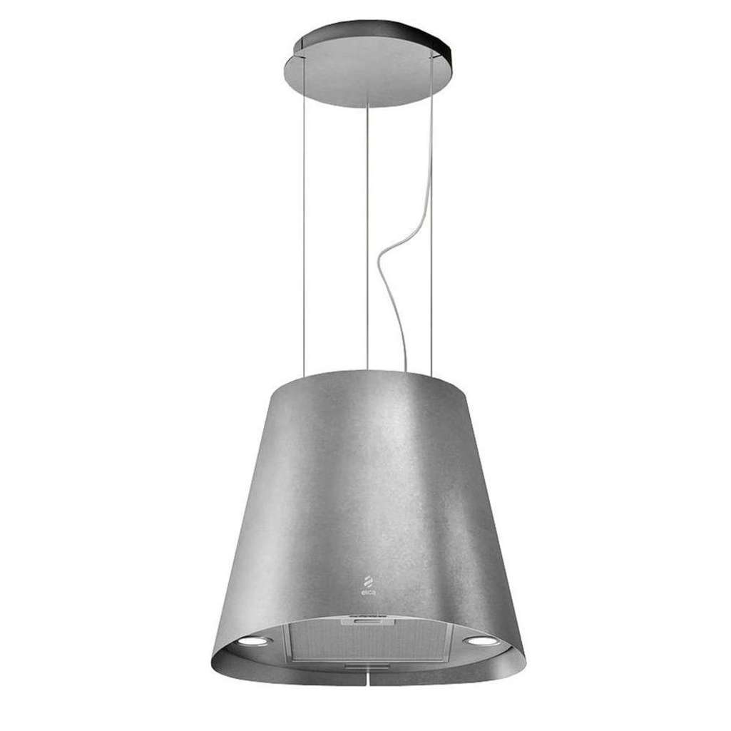 Máy hút mùi đảo đèn Elica JUNO URBAN ZINC/F/50 - Hàng chính hãng