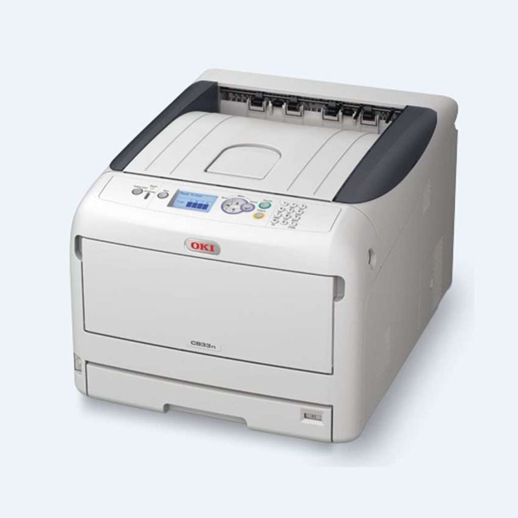Máy in laser màu OKI C833N - Hàng chính hãng