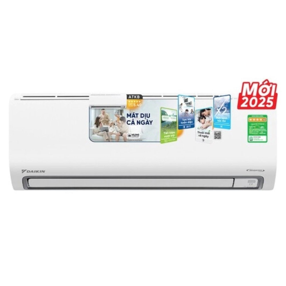  Máy lạnh Daikin inverter 1.5HP ATKB/ARKB35ZVMV - Hàng chính hãng