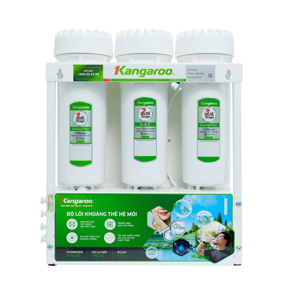 Máy lọc nước RO Hydrogen để gầm Kangaroo KGHP12K - Hàng chính hãng