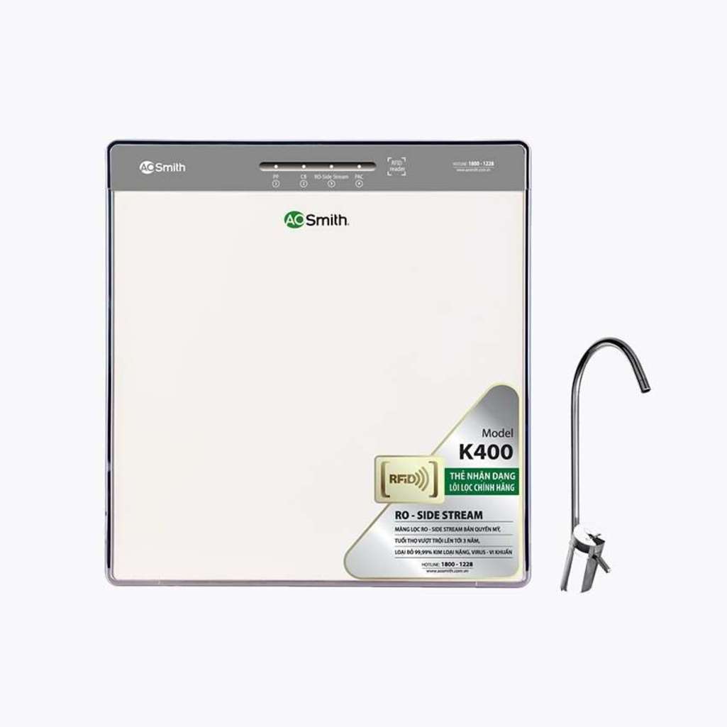 Máy lọc nước RO-Side Stream A.O.Smith K400 - Hàng chính hãng