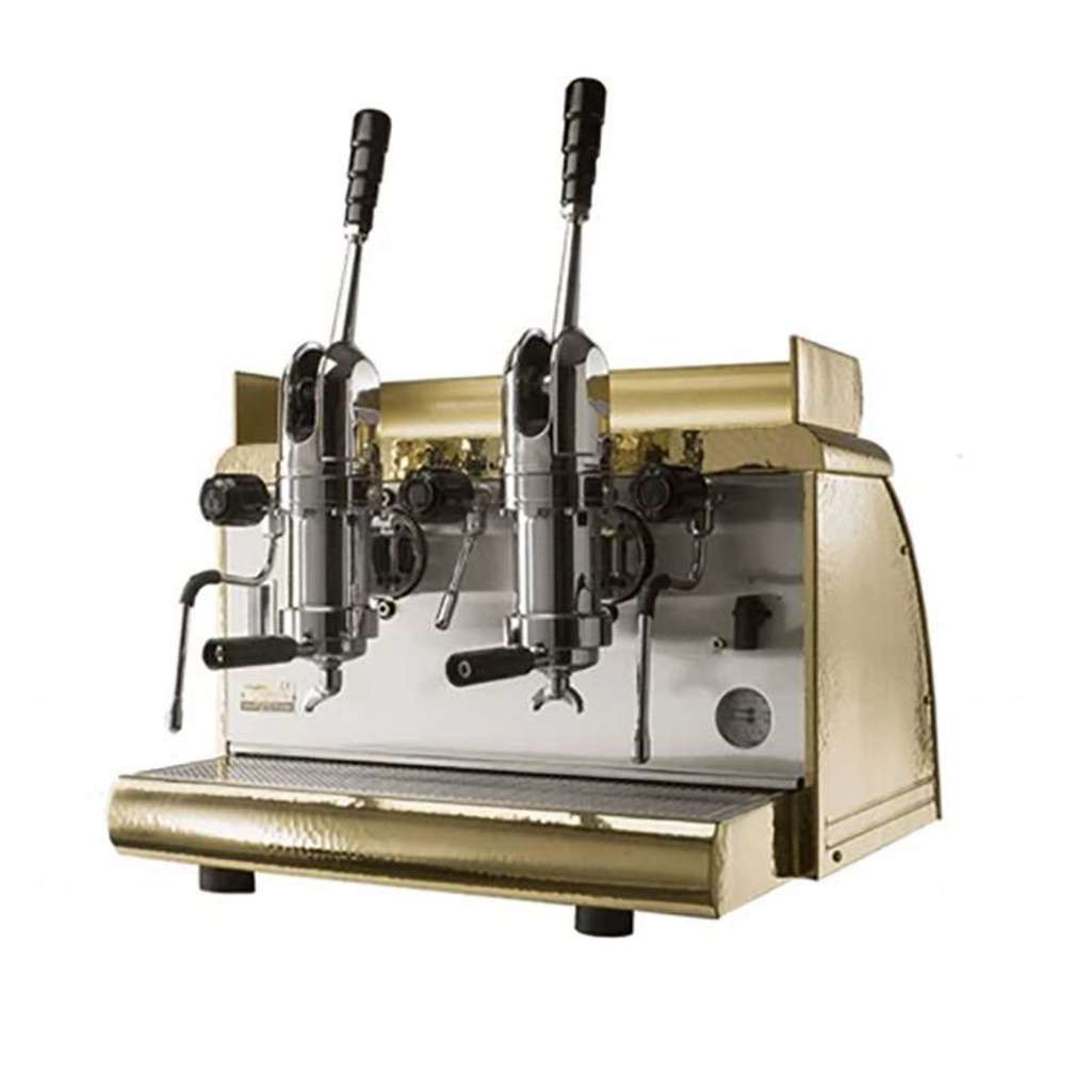 Máy pha cà phê Victoria Arduino Athena Leva Brass - Hàng chính hãng