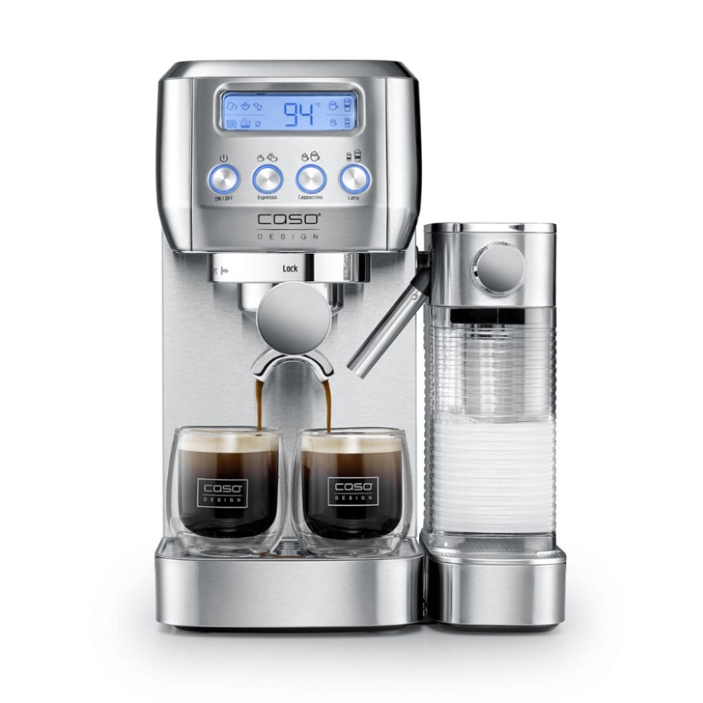 Máy pha cafe Caso Espresso Gourmet Latte - Hàng chính hãng