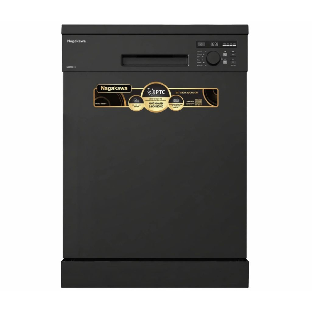 Máy rửa bát độc lập 16 bộ Nagakawa NMD9811 - Hàng chính hãng