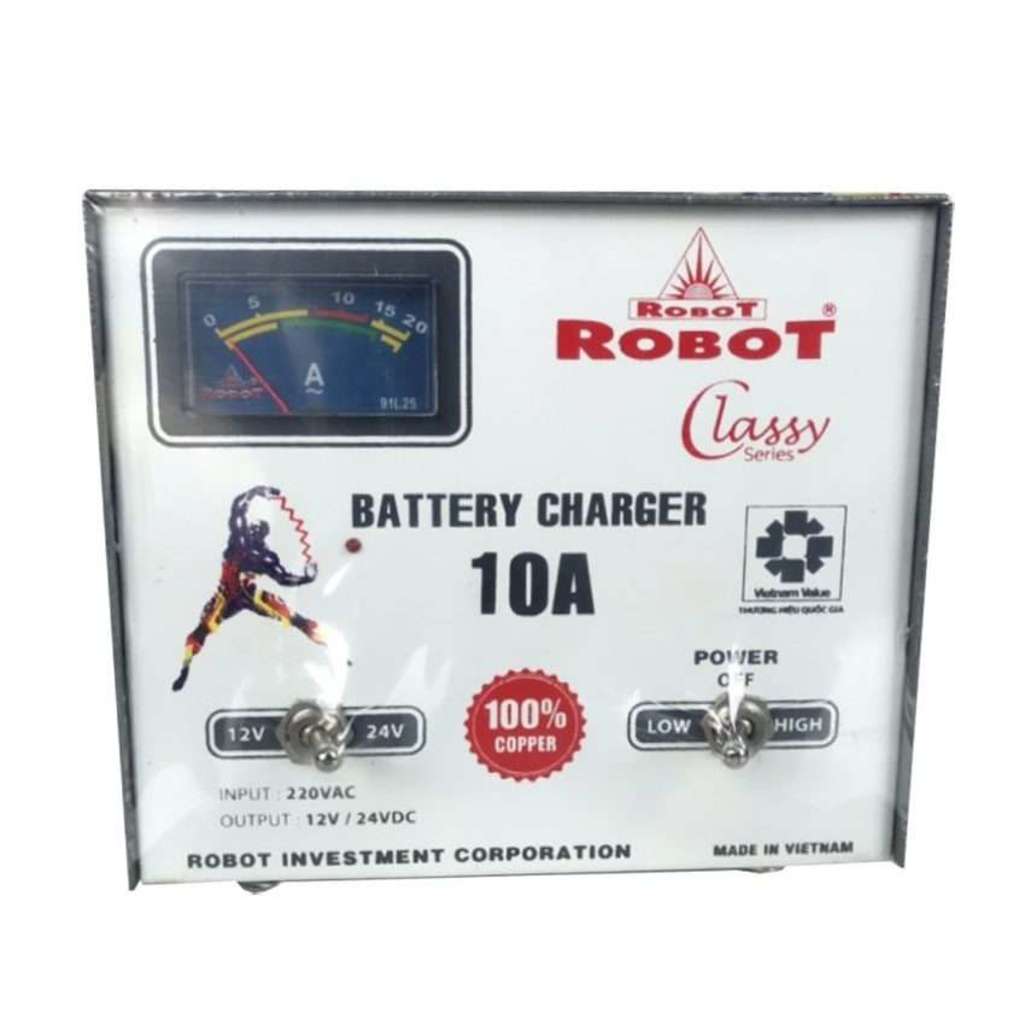 Máy sạc tăng giảm ắc quy Robot BMC 10A1224-CLASSY - Hàng chính hãng