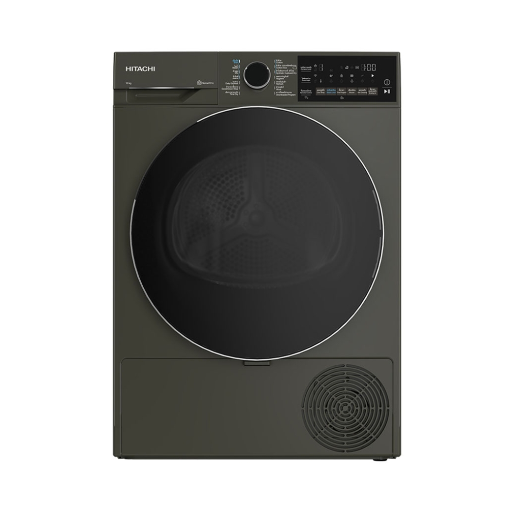 Máy sấy bơm nhiệt Hitachi 10 kg TD-100XFVEM - Hàng chính hãng