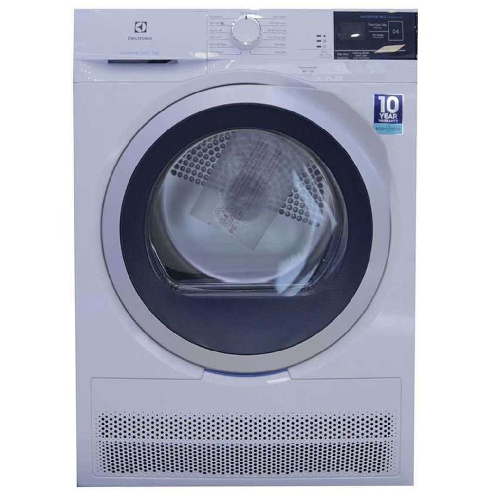 Máy sấy quần áo cửa trước Inverter Electrolux EDC804CEWA - Hàng chính hãng