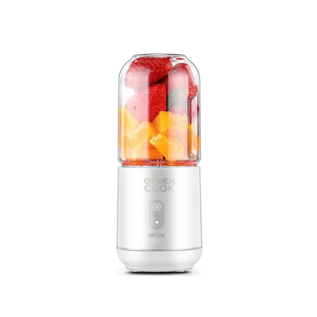 Máy xay sinh tố sạc cầm tay Green Cook GCJ01 - Hàng chính hãng