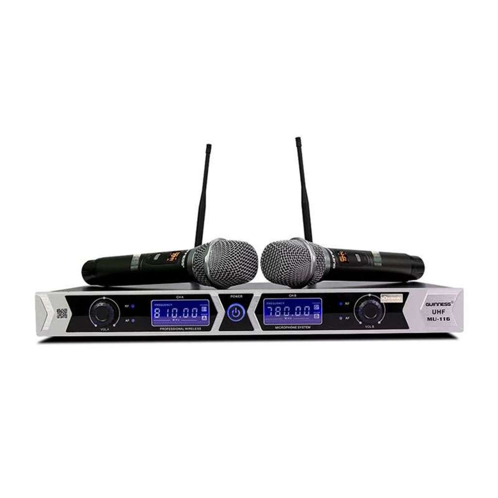 Micro không dây Guinness MU-116 - Hàng chính hãng