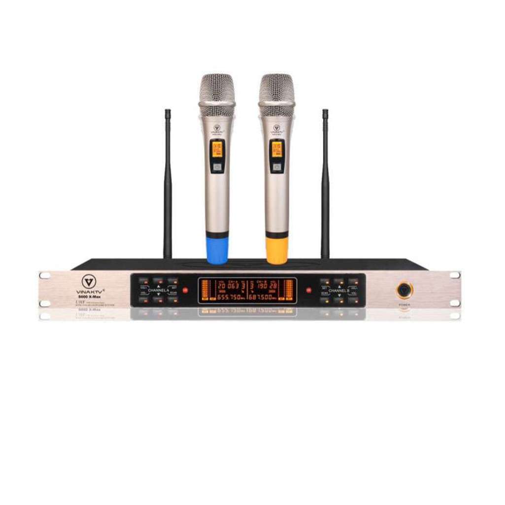 Micro không dây VinaKTV S-600XMax - Hàng chính hãng