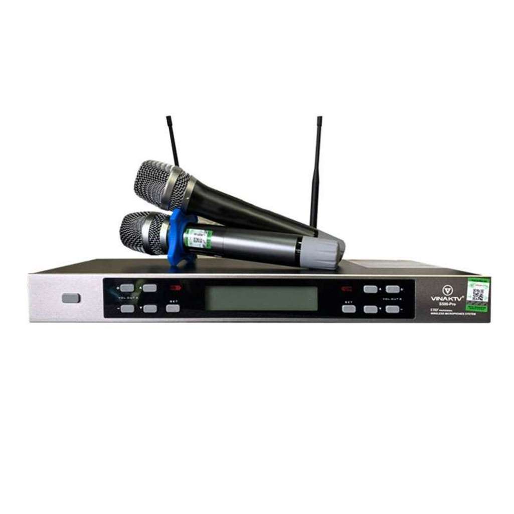 Micro không dây VinaKTV S500-Pro - Hàng chính hãng