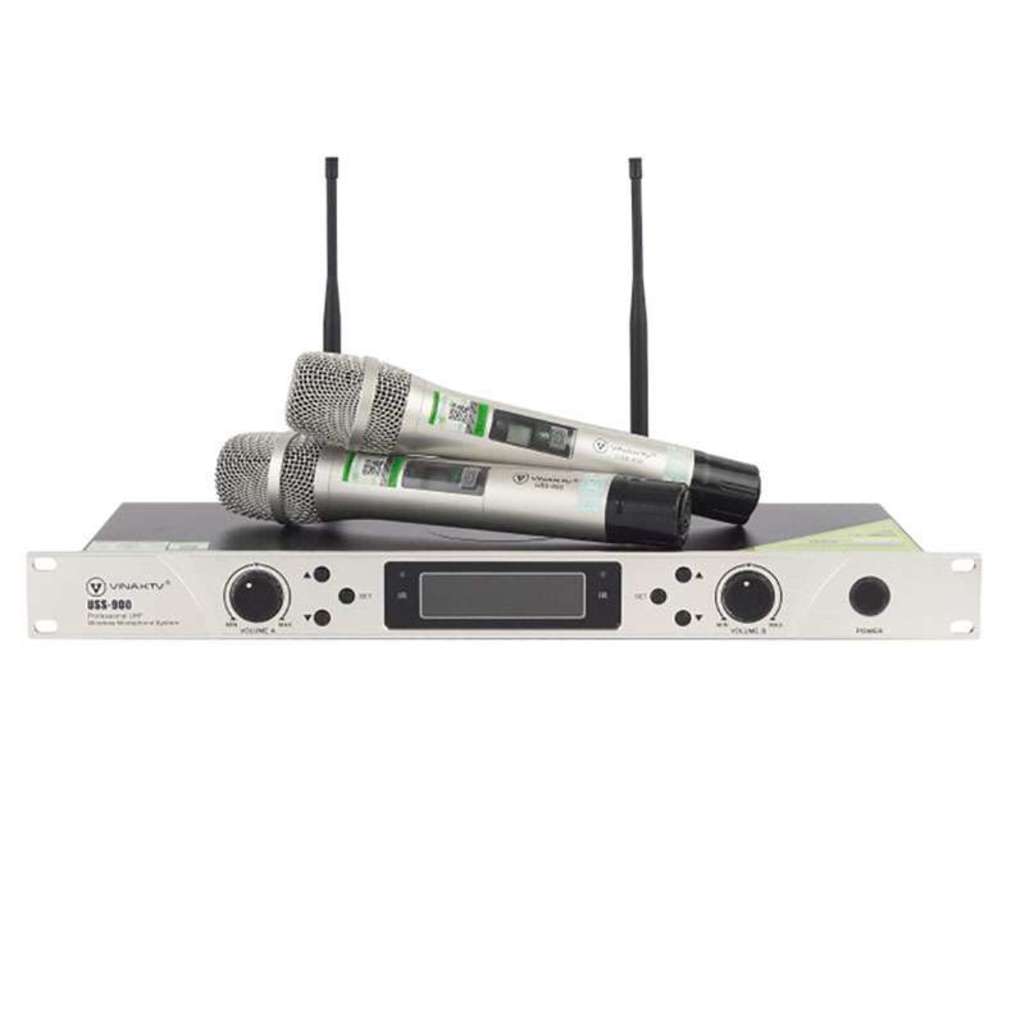 Micro không dây VinaKTV USS-900 - Hàng chính hãng