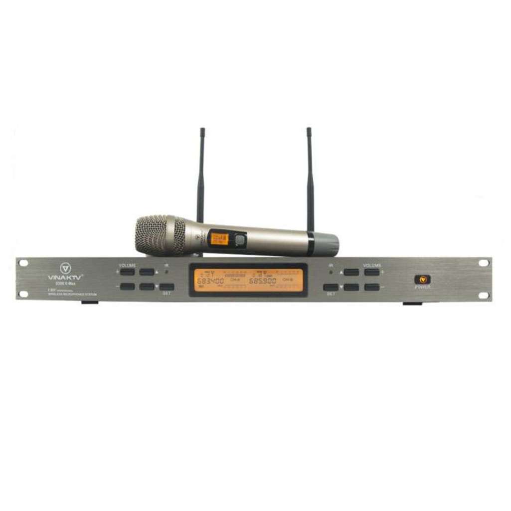 Micro không dây VinaKTV S-500XMAX - Hàng chính hãng