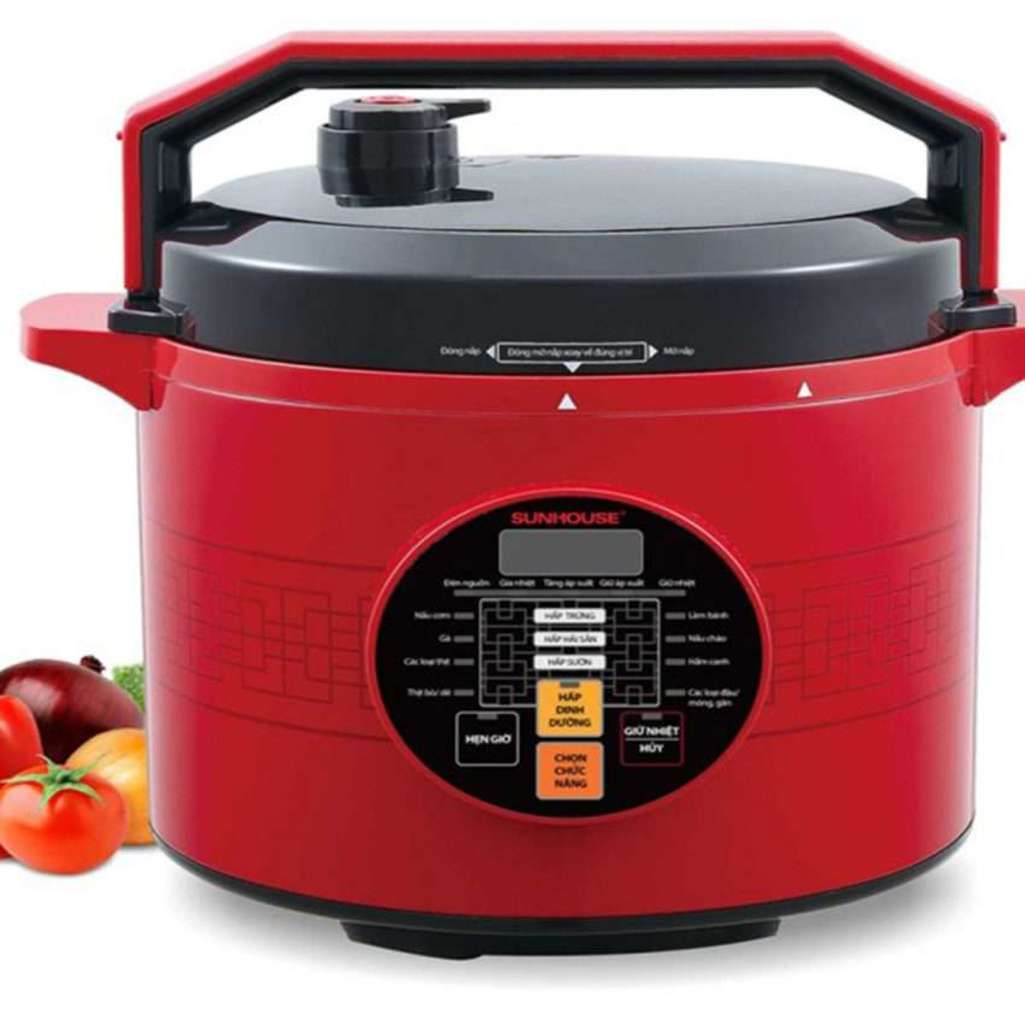Nồi áp suất điện tử đa năng Sunhouse SHD-1741 - Hàng chính hãng