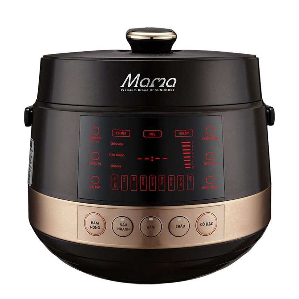 Nồi áp suất điện tử Sunhouse Mama SHD1585B - Hàng chính hãng