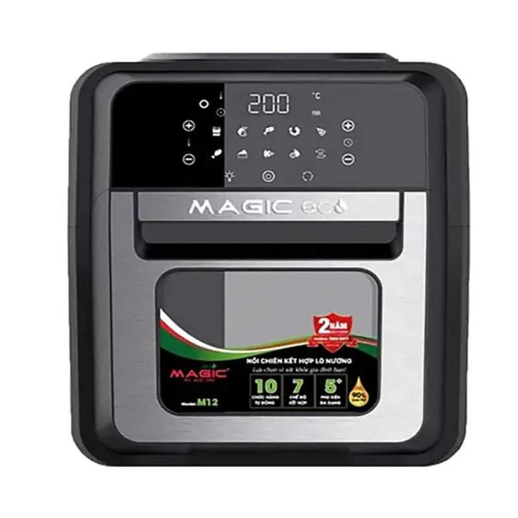 Nồi chiên không dầu kết hợp lò nướng Magic Eco M12 - Hàng chính hãng