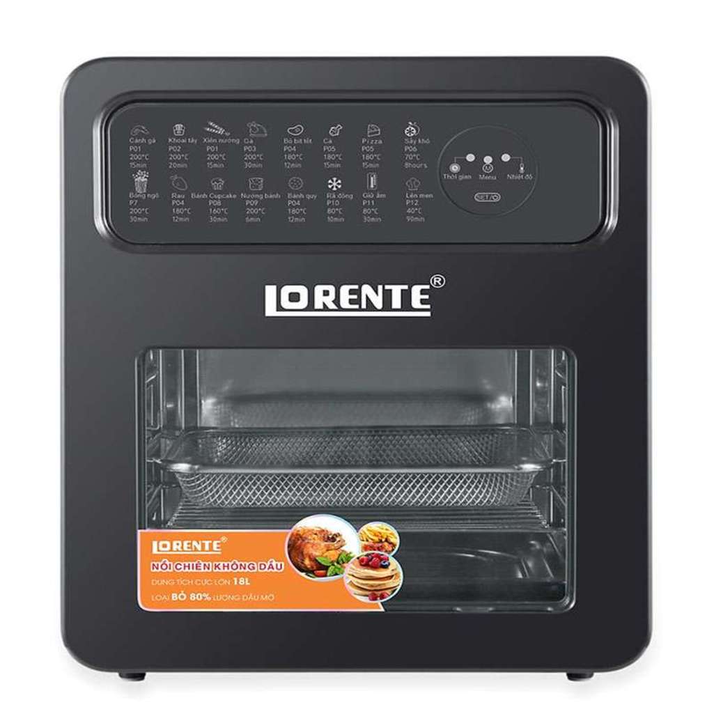 Nồi chiên không dầu Lorente LT-1800 - Hàng chính hãng