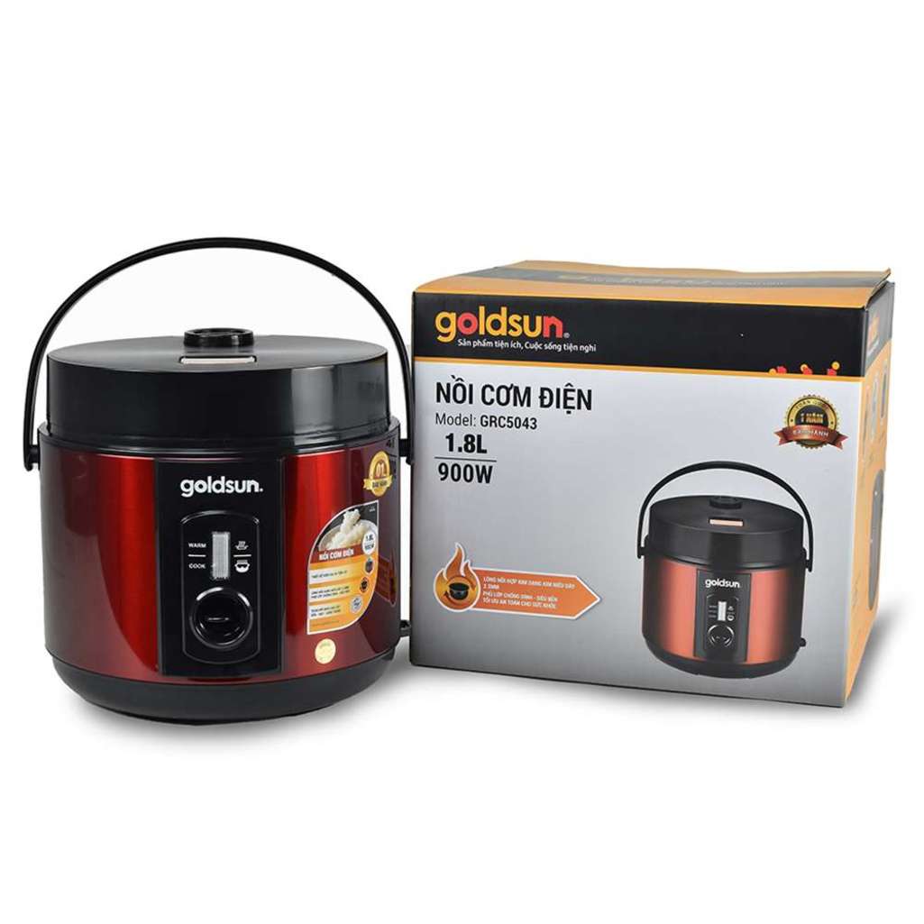 Nồi cơm điện Goldsun GRC5043 - Hàng chính hãng