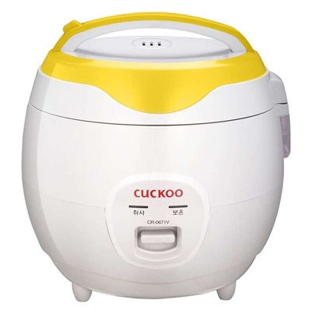 Nồi cơm điện nắp gài Cuckoo CR-0681Y - Hàng chính hãng