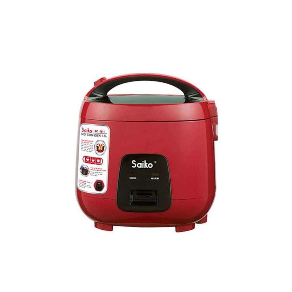 Nồi cơm điện nắp gài Saiko RC-1809T - Hàng chính hãng