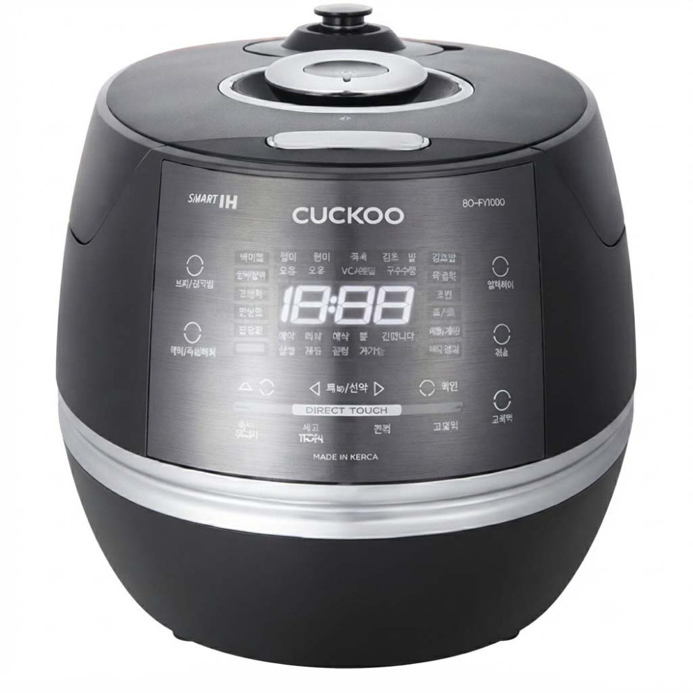 Nồi cơm điện tử áp suất cao tần Cuckoo CRP-CHBC1000F/GRGRCRCKV - Hàng chính hãng