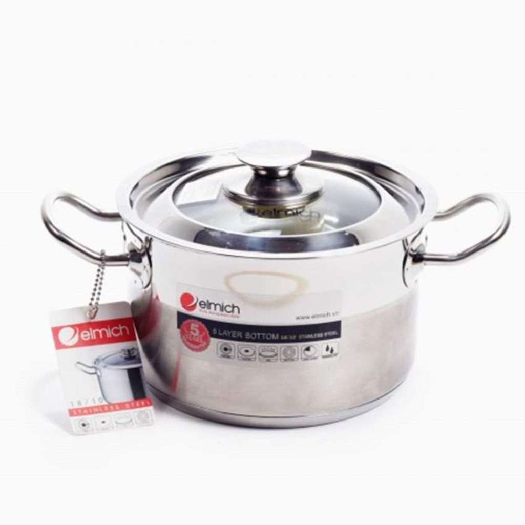 Nồi inox 304 Luxor 20cm Elmich 2355285 - Hàng chính hãng