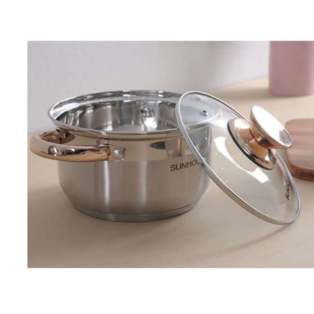 Nồi Inox 5 đáy Sunhouse SHG24216 - Hàng chính hãng