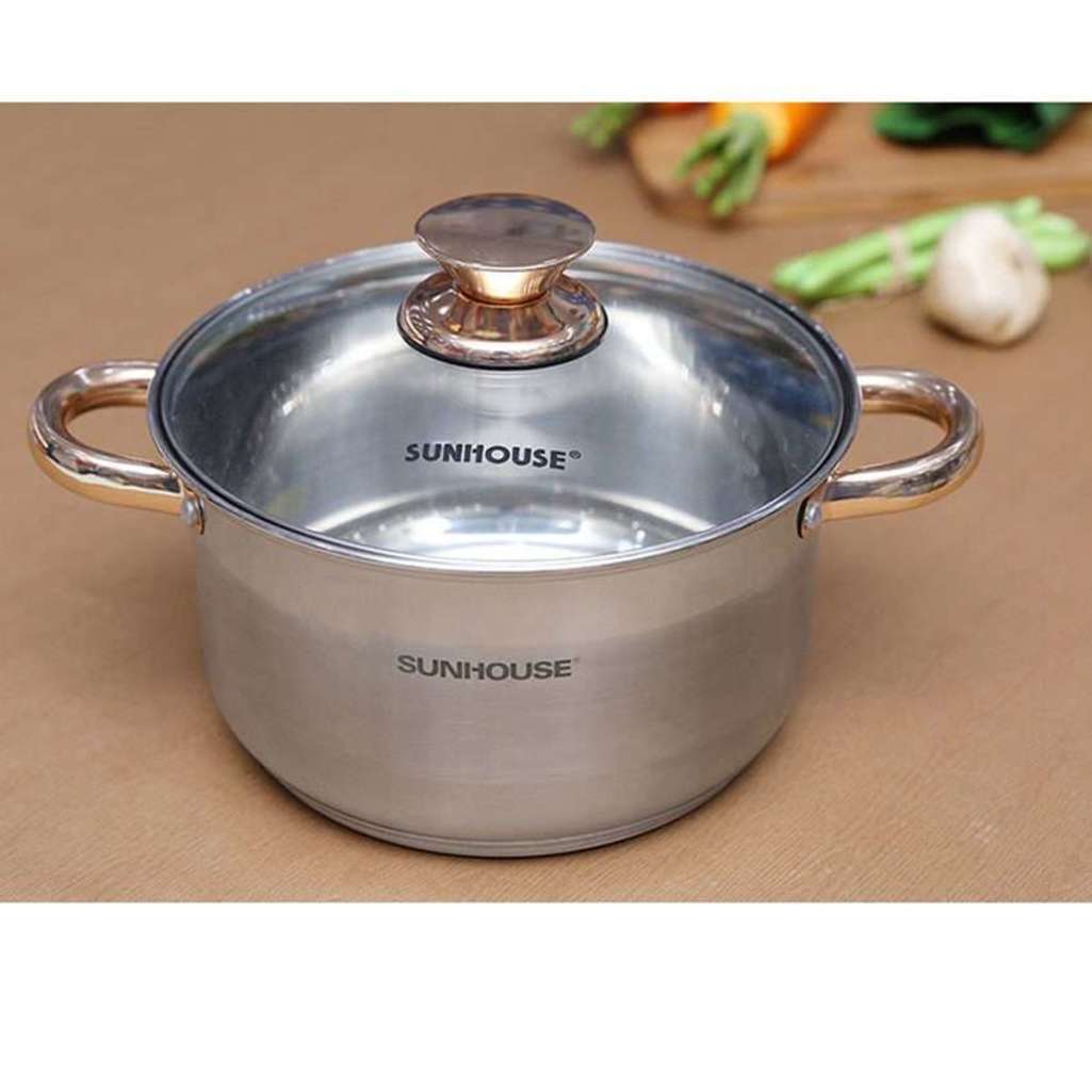 Nồi Inox 5 đáy Sunhouse SHG24220 - Hàng chính hãng