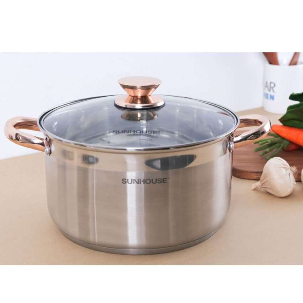 Nồi Inox 5 đáy Sunhouse SHG24224 - Hàng chính hãng