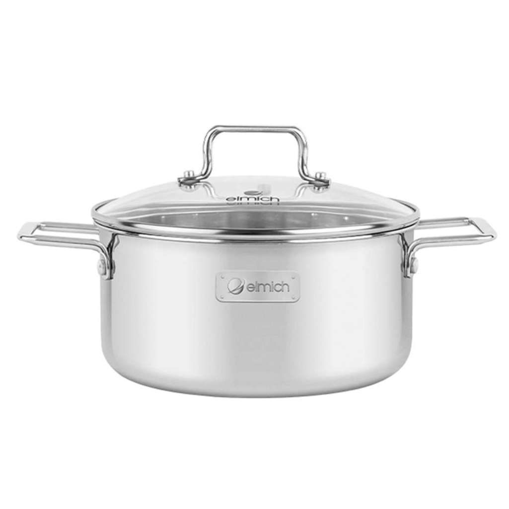 Nồi inox liền khối Elmich Trimax XR EL-3839 size 16cm - Hàng chính hãng