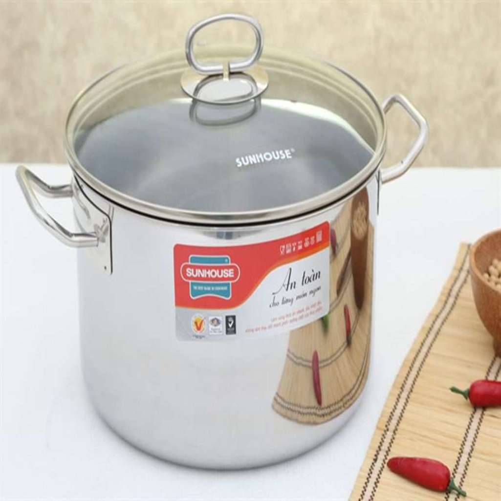 Nồi Inox Sunhouse SHG-26S  - Hàng chính hãng