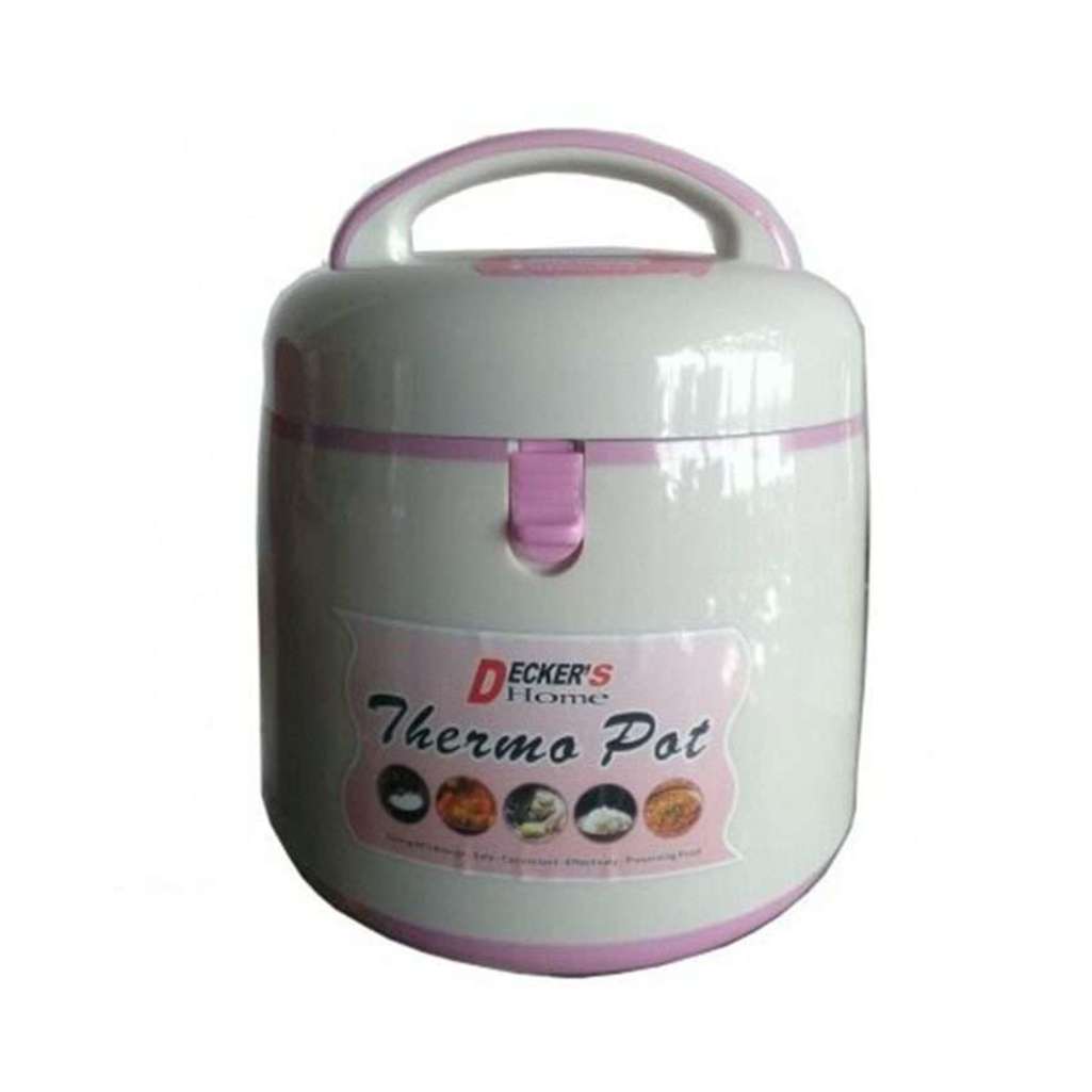 Nồi ủ chân không giữ nhiệt inox Decker's Home  Thermo Pot P2000 - 2.5C - Hàng chính hãng