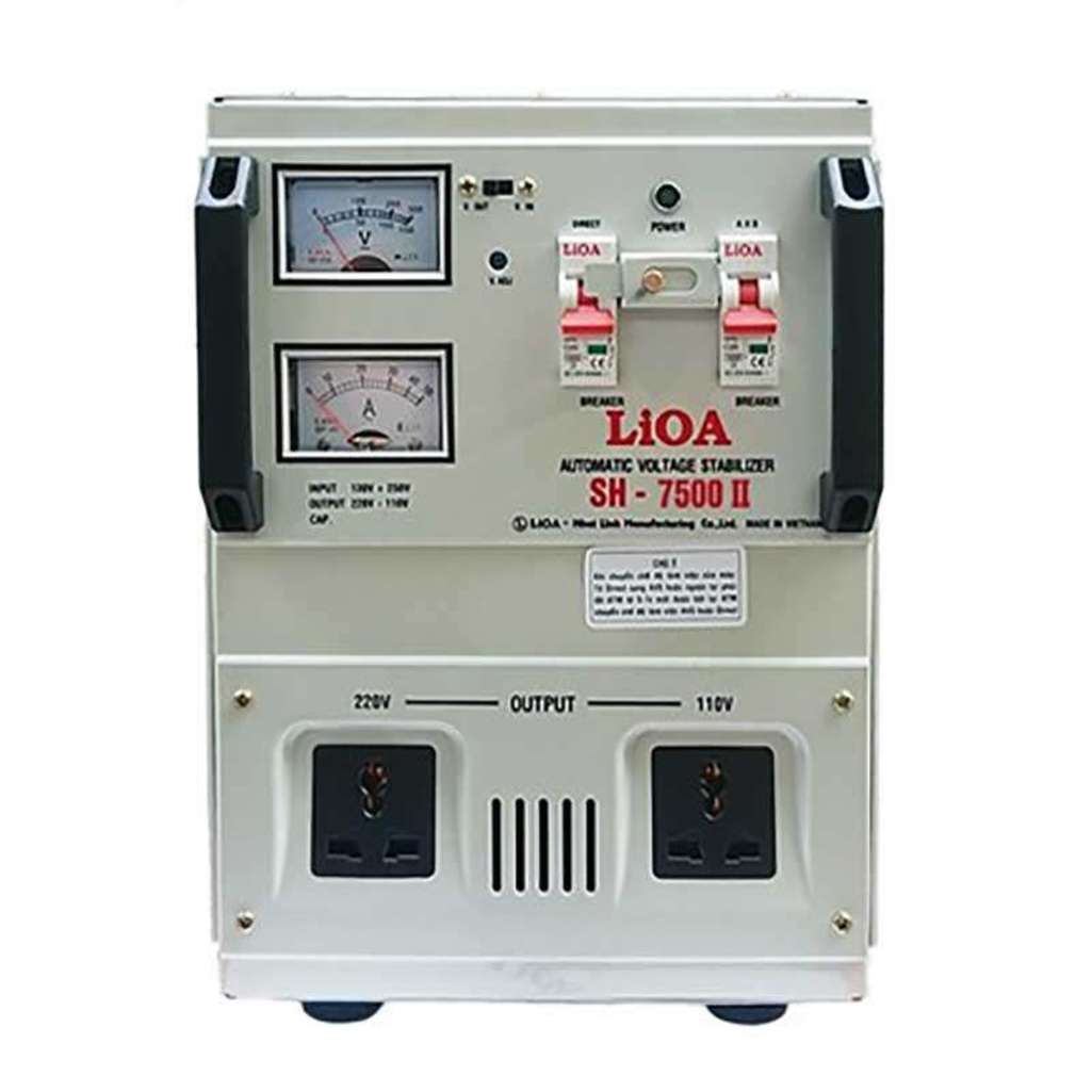 Ổn áp 1 pha LiOA SH-7500II - Hàng chính hãng