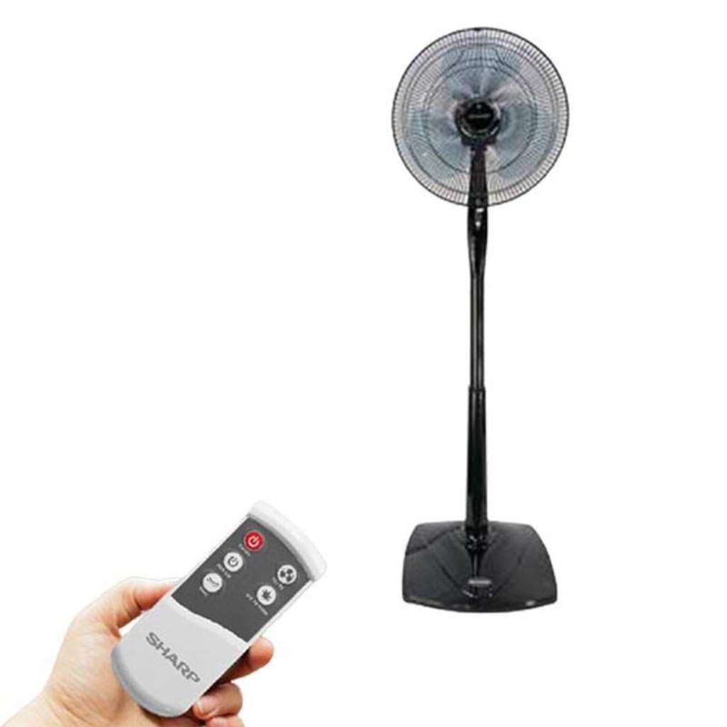 Quạt đứng có điều khiển Sharp PJ-S40RV-DG - Hàng chính hãng