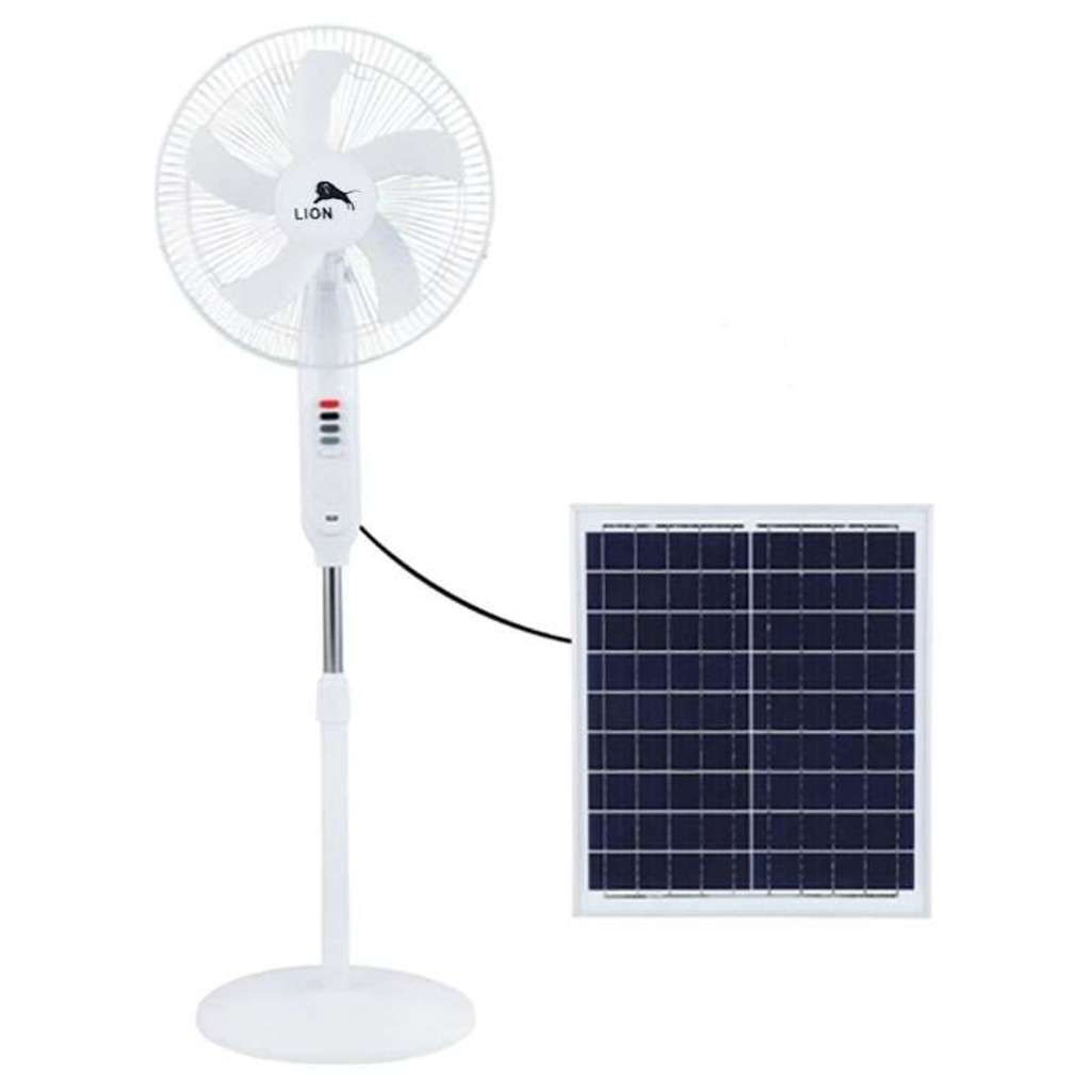 Quạt năng lượng mặt trời Lion LT-188 - Hàng chính hãng