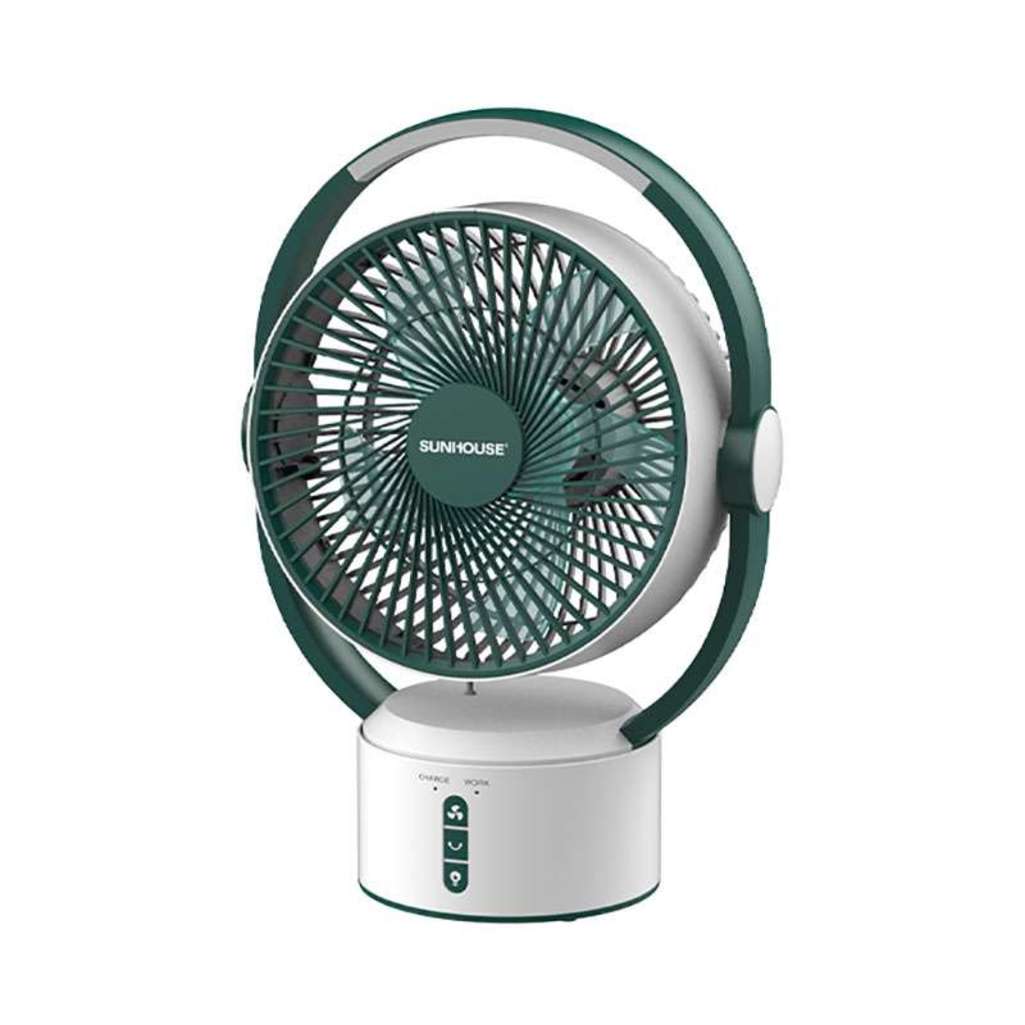 Quạt sạc điện Sunhouse SHD7116 - Hàng chính hãng