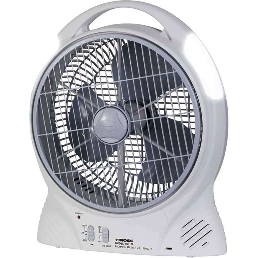 Quạt sạc điện Tiross TS9172 - Hàng chính hãng