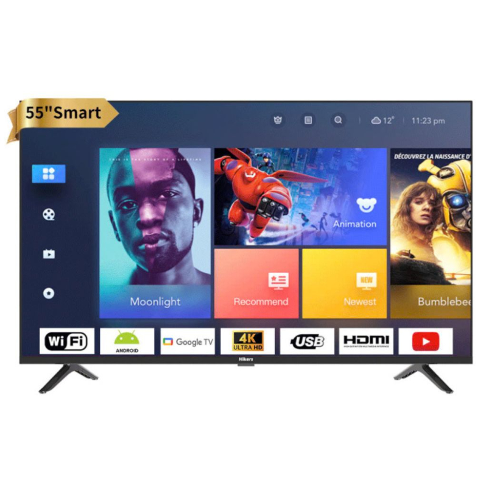 Smart Tivi Hikers 4K 55 inch HK55A500UA - Hàng chính hãng