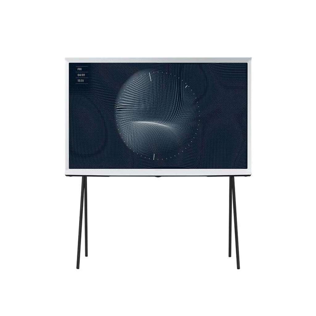 Smart Tivi kiểu chữ I có chân The Serif QLED Samsung 4K 55 inch QA55LS01BA - Hàng chính hãng