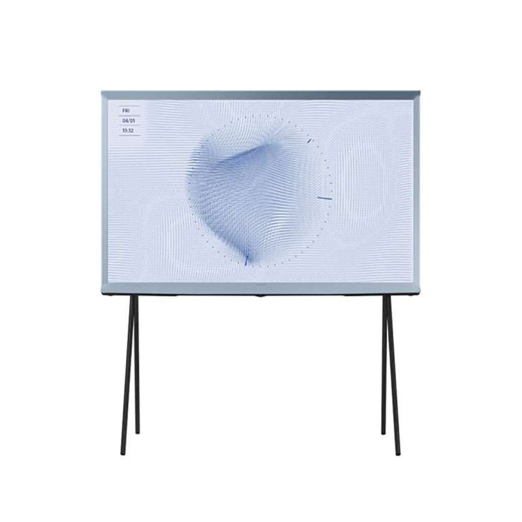 Smart Tivi kiểu chữ I có chân The Serif QLED Samsung 4K 55 inch QA55LS01BB - Hàng chính hãng
