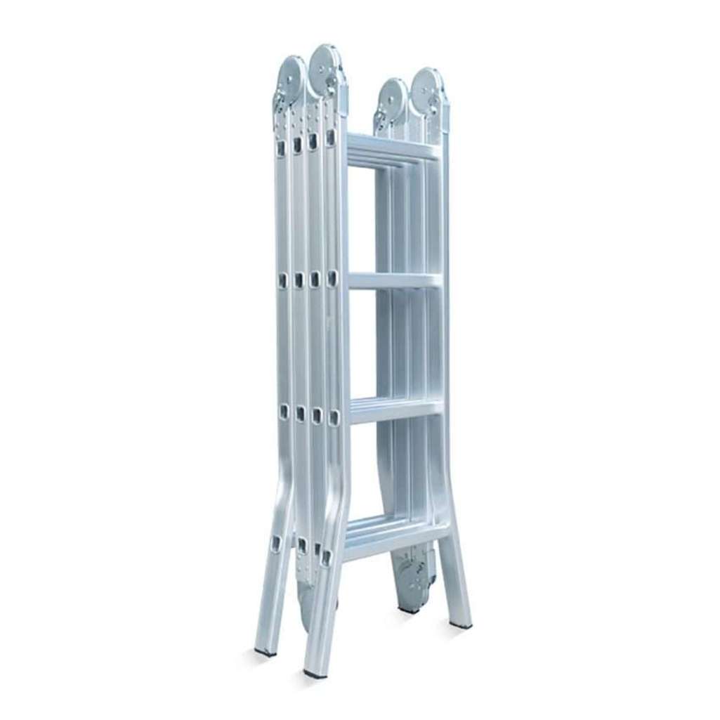 Thang nhôm đa năng gấp 4 khúc Hakawa HK-404 - Hàng chính hãng