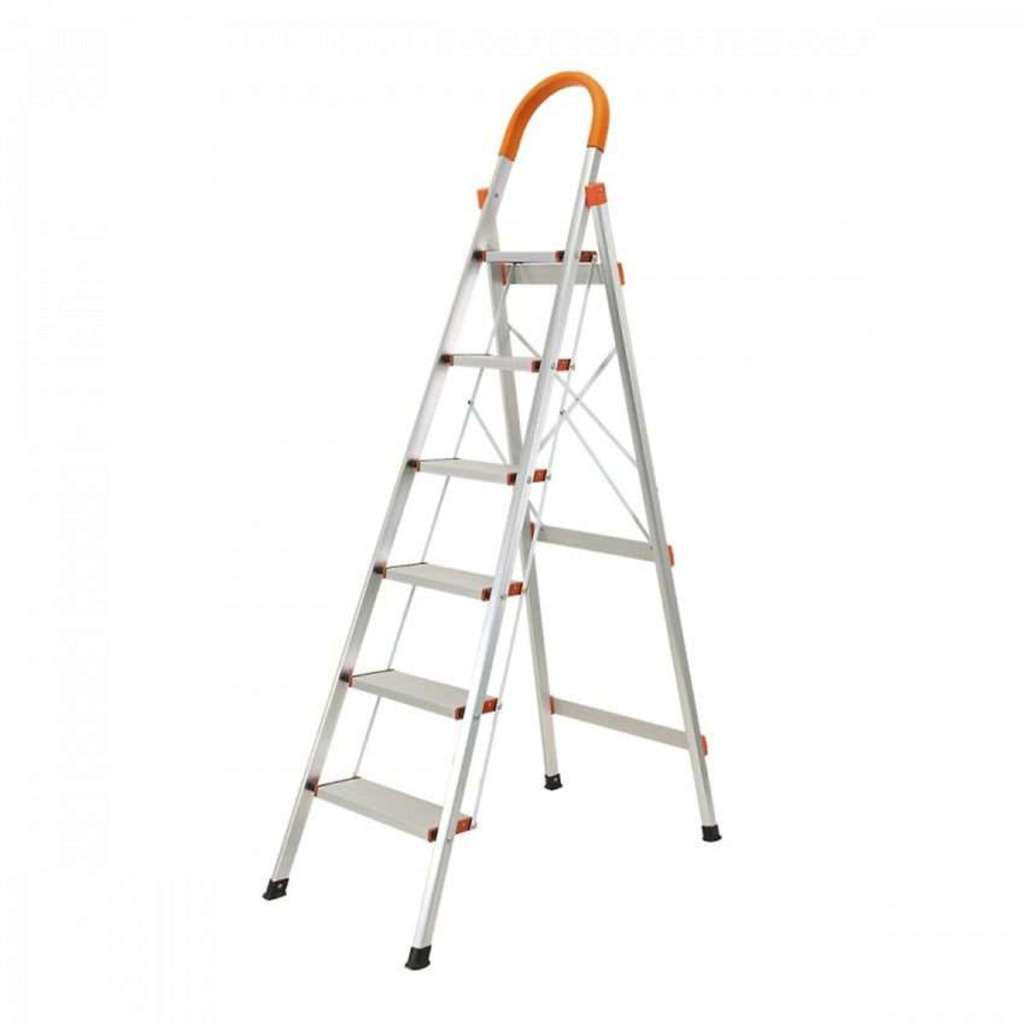 Thang nhôm ghế 6 bậc Kachi MK-151 - Hàng chính hãng
