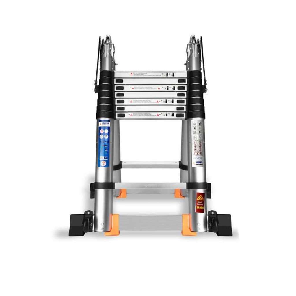 Thang nhôm rút đôi chữ A Hakawa HK-238 - Hàng chính hãng