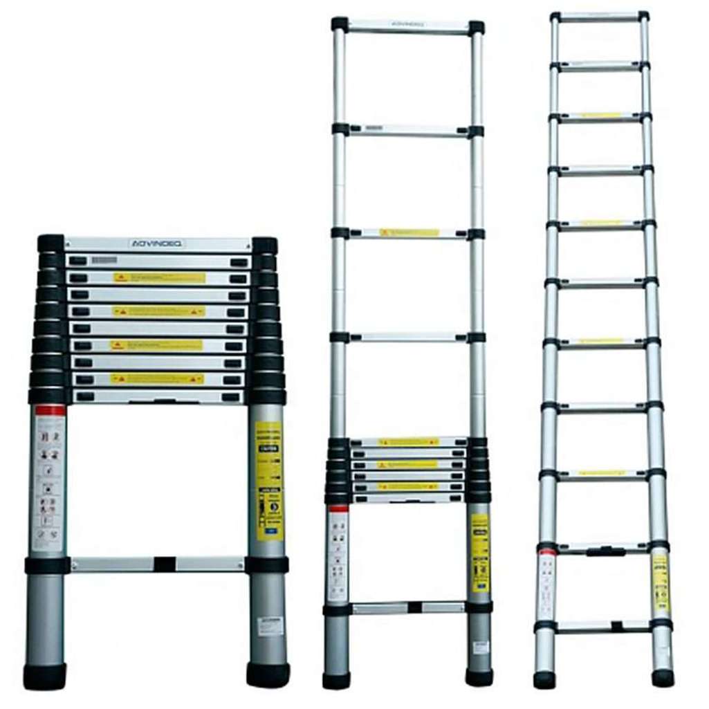 Thang nhôm rút gọn đơn Advindeq ADT210B - Hàng chính hãng