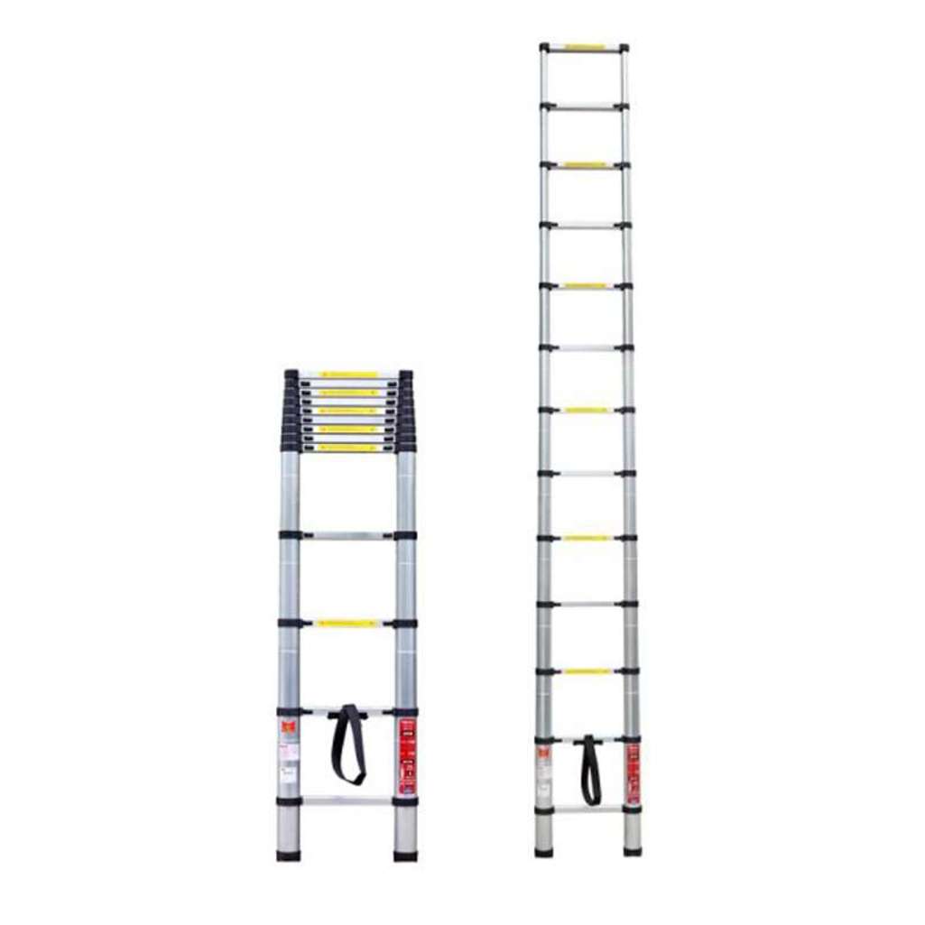 Thang nhôm rút gọn đơn Fujihome TLI380 - Hàng chính hãng